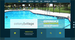 Desktop Screenshot of colonyvillageapts.com